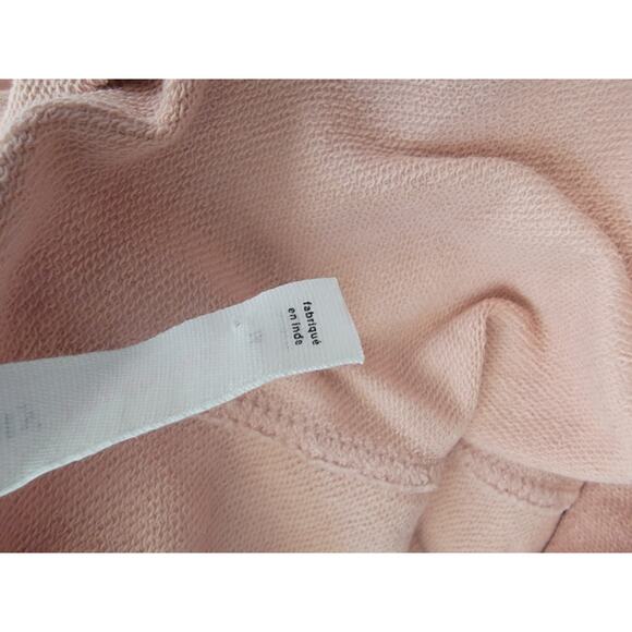 Daily Practice by Anthropologie Boxy Pullover Sz M Hoodie Sweatshirt Top Mauve - Picture 9 of 11